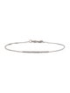 Bracelet 18K Diamond Bar Bracelet