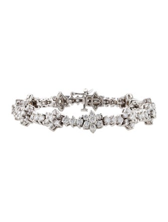 Bracelet 14K 6.0ctw Diamond Link Bracelet