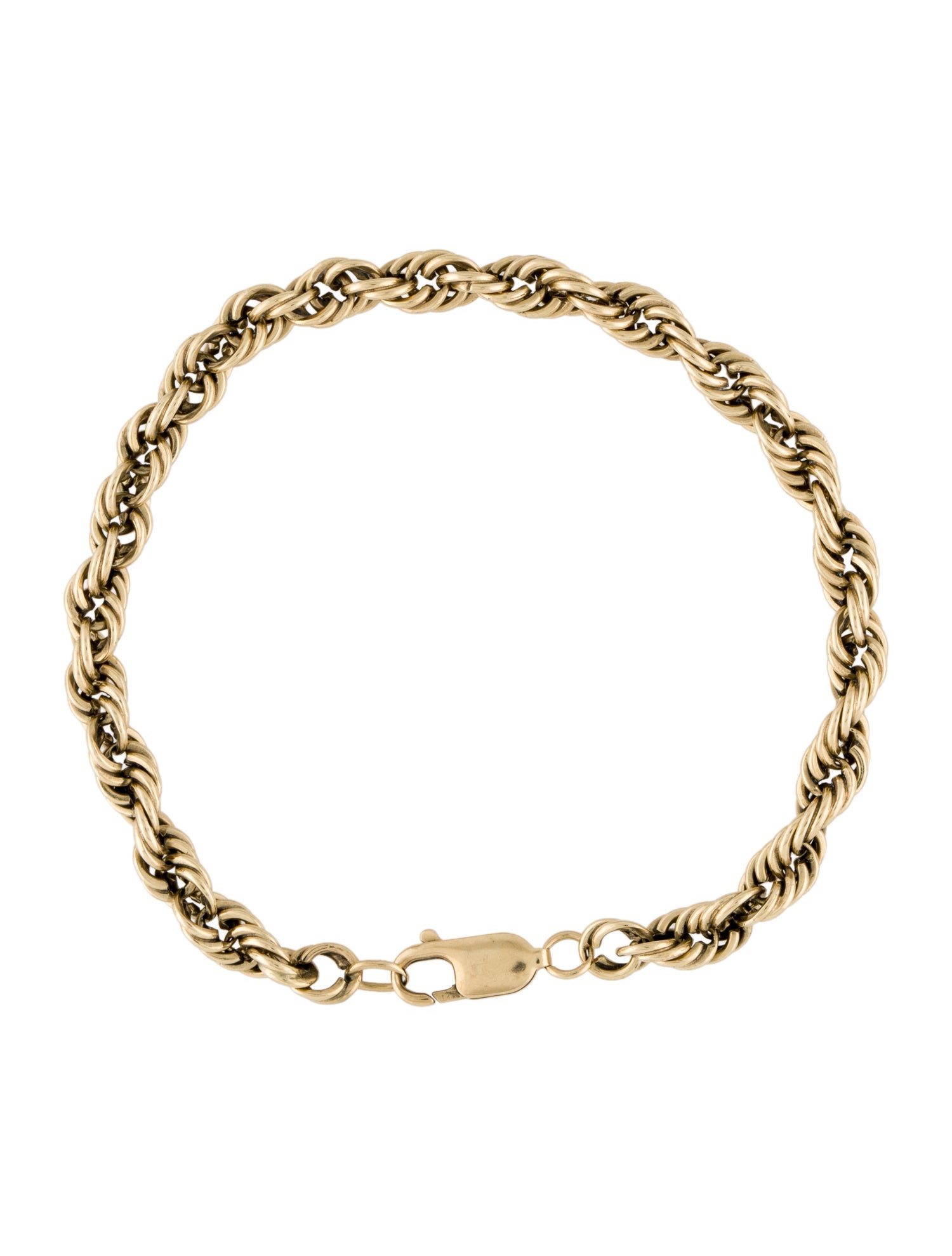 Bracelet 14k Rope Link