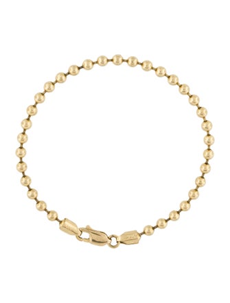 Bracelet 14K Beaded Link bracelet