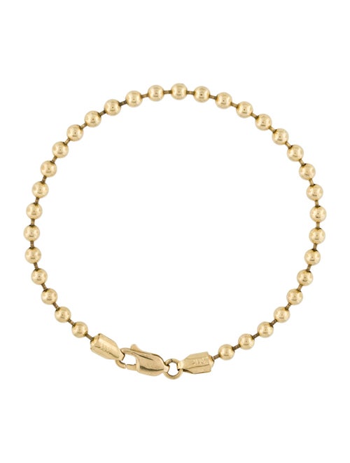 Bracelet 14K Beaded Link bracelet
