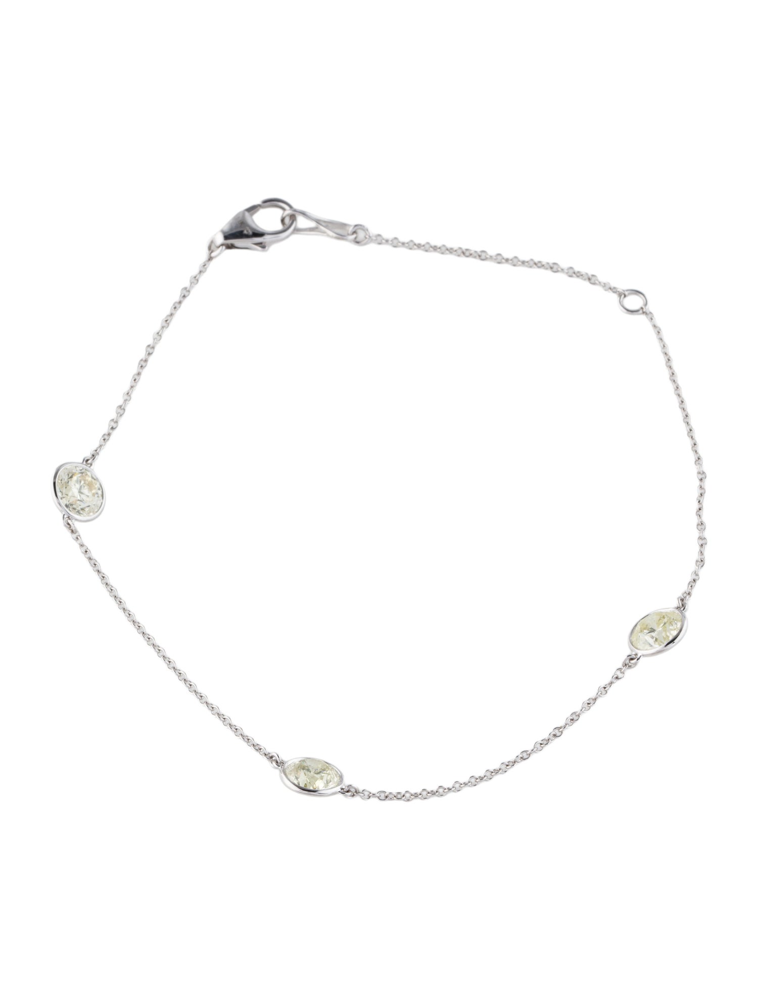 Bracelet 14K 1.40ctw Diamond Station