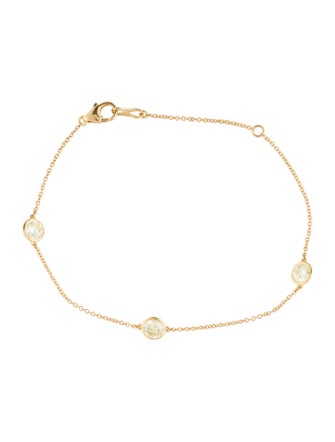 Bracelet 14K 1.38ctw Diamond Station Bracelet