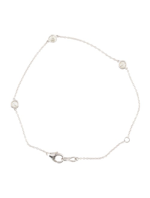 Bracelet 14K Diamond Station Bracelet