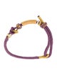 Bracelet 24K 'Blessing' Tube Bead Adjustable Wrap Bracelet