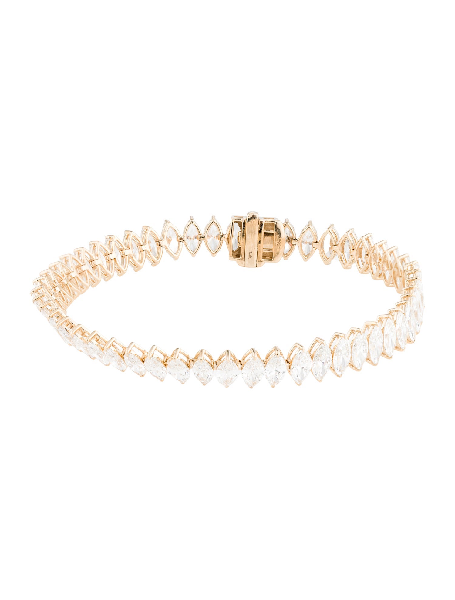 Bracelet 14K 15.72ctw Lab-Grown Diamond Link