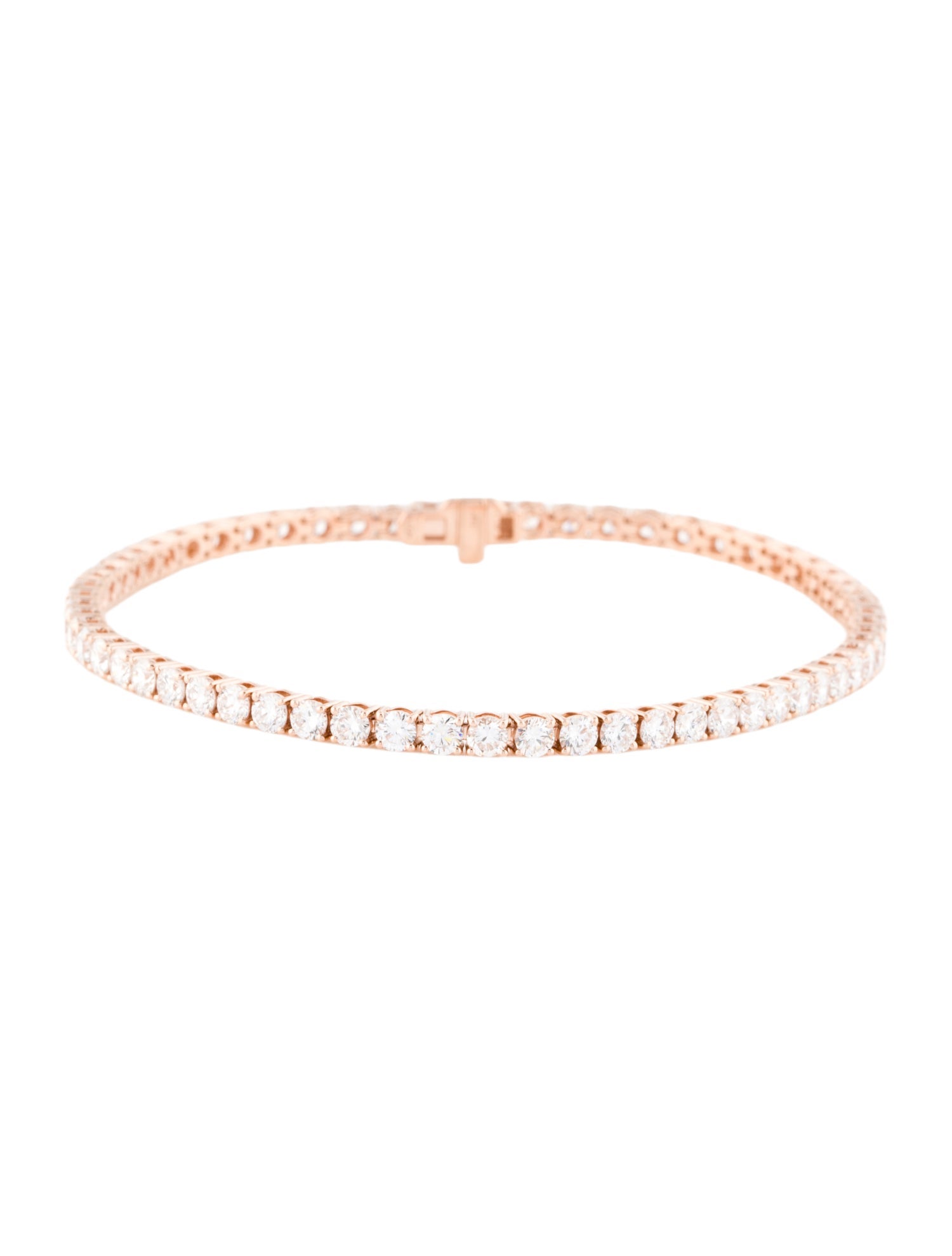 Bracelet 14K 6.18ctw Lab-Grown Diamond Tennis
