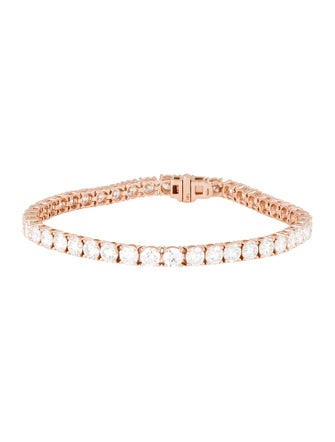 Bracelet 14K 13.22ctw Lab-Grown Diamond Tennis Bracelet