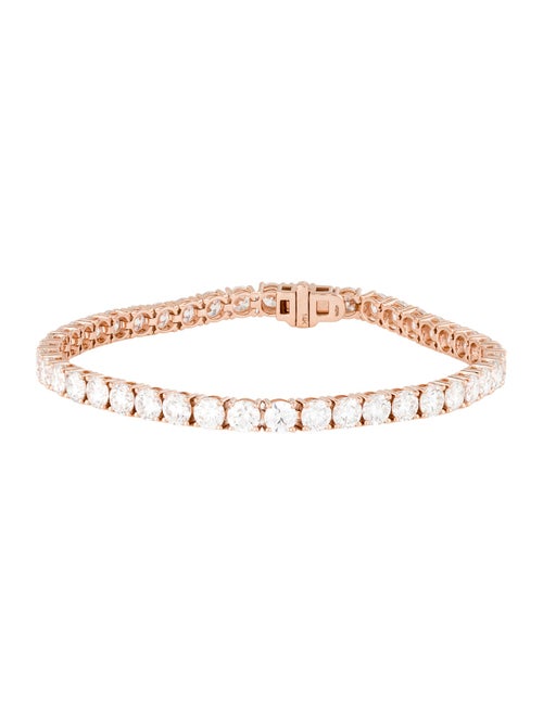 Bracelet 14K 13.22ctw Lab-Grown Diamond Tennis Bracelet