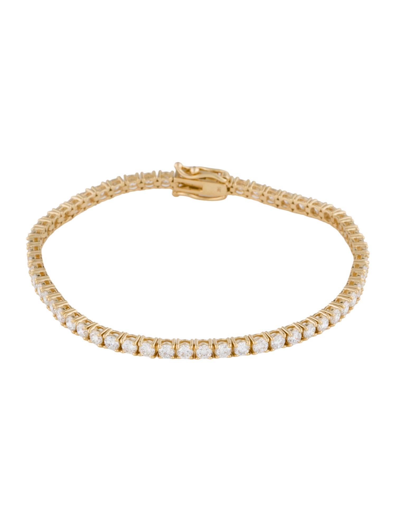Bracelet 14K 4.94ctw Lab-Grown Diamond Tennis