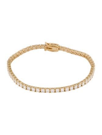 Bracelet 14K 4.94ctw Lab-Grown Diamond Tennis Bracelet