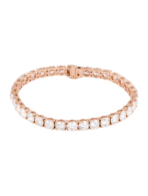 Bracelet 14K 21.12ctw Lab-Grown Diamond Link Bracelet