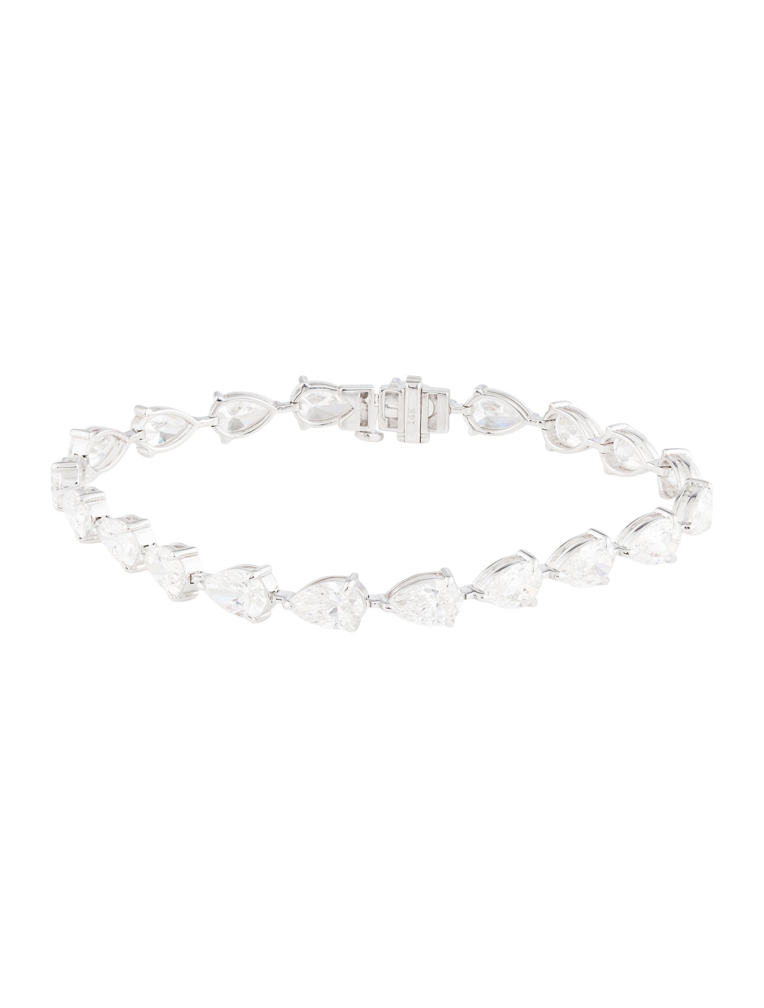 Bracelet 14K 15.21ctw Lab-Grown Diamond Link