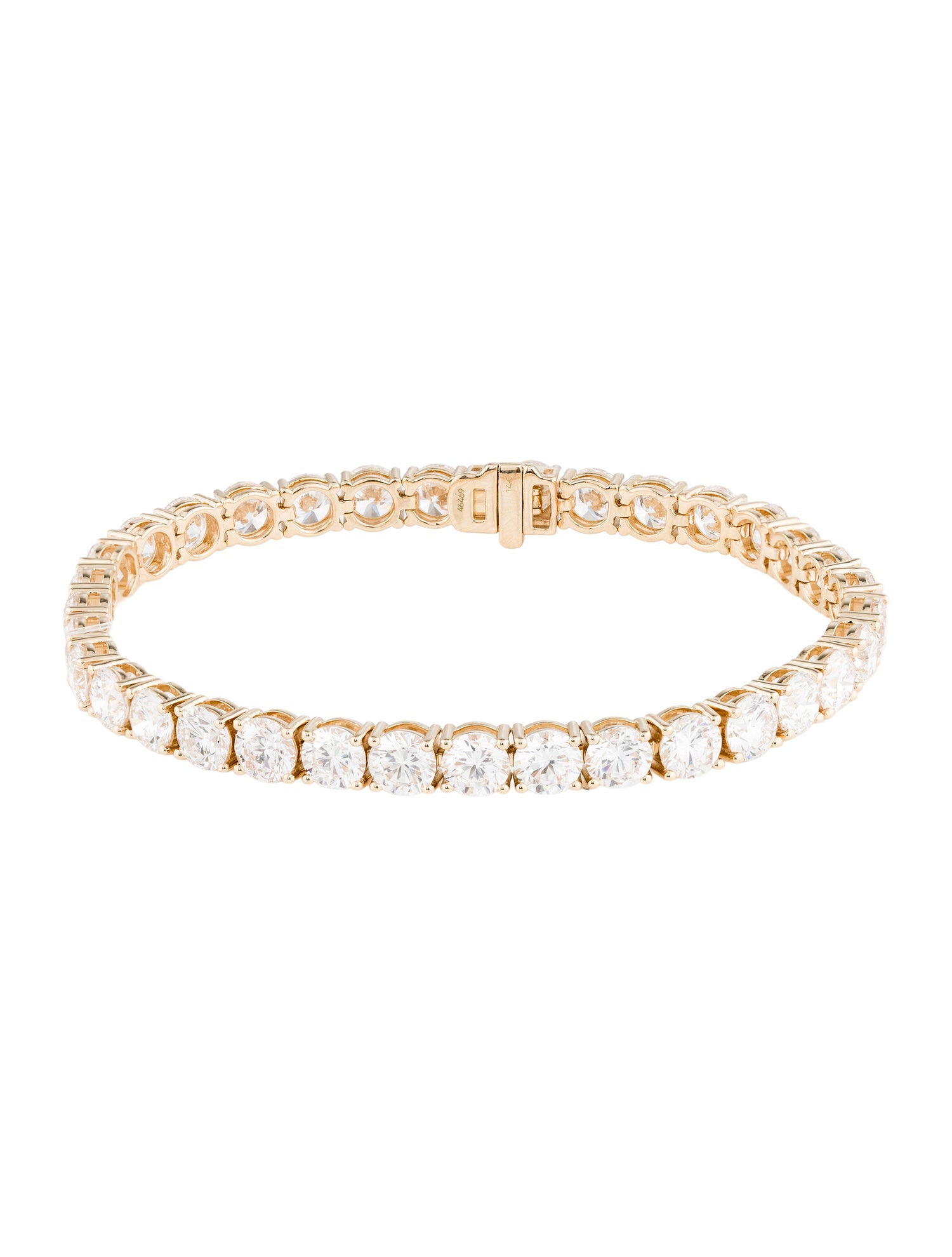 Bracelet 14K 21.24ctw Lab-Grown Diamond Tennis