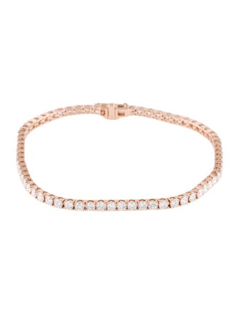 Bracelet 14K 5.13ctw Lab-Grown Diamond Tennis Bracelet