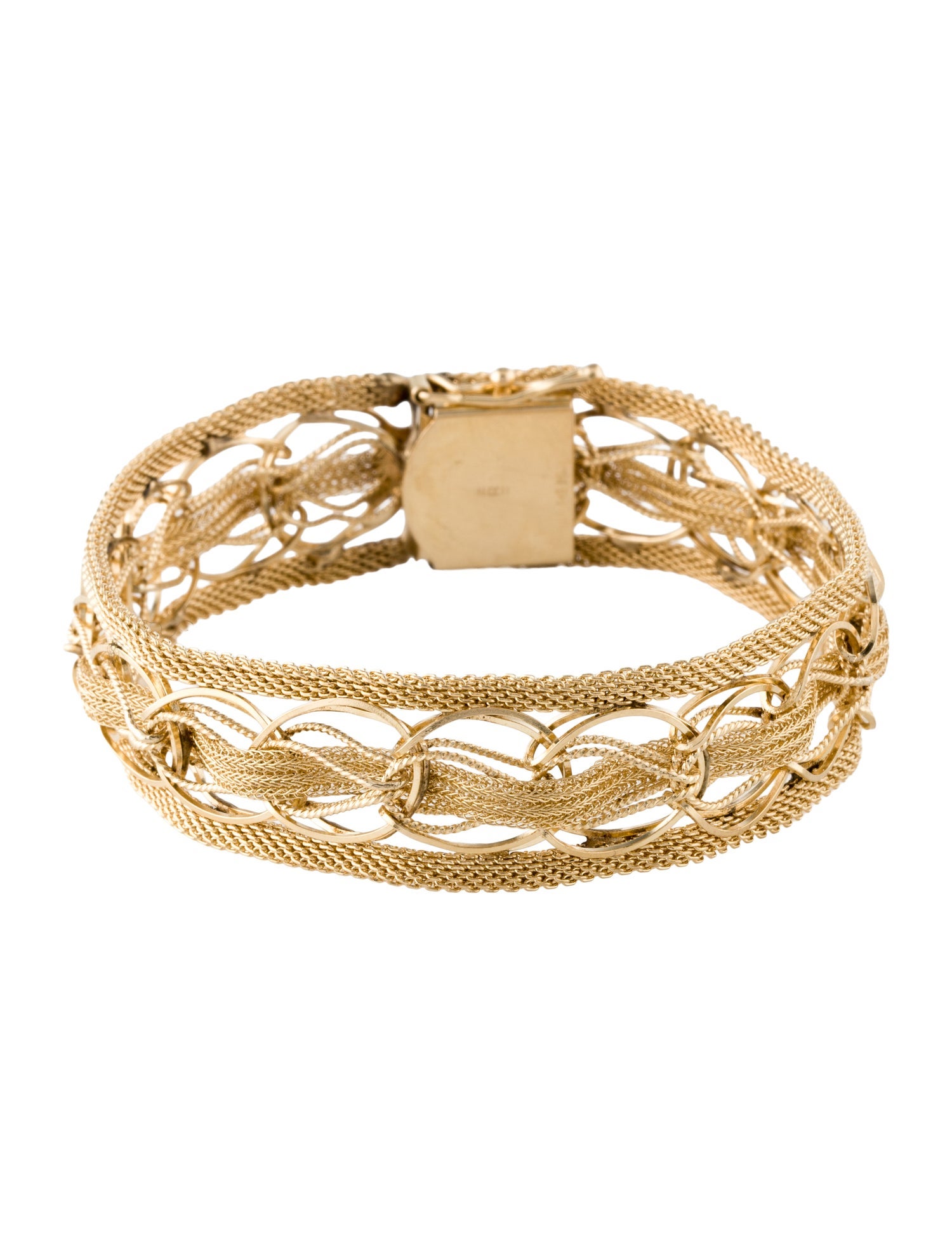 Bracelet 14K Mesh Link