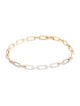 Bracelet 14K Diamond Link Bracelet
