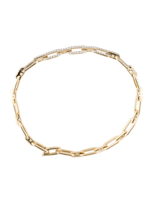 Bracelet 14K Diamond Link Bracelet