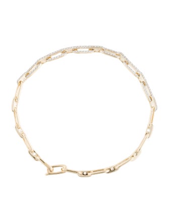 Bracelet 14K Diamond Link Bracelet