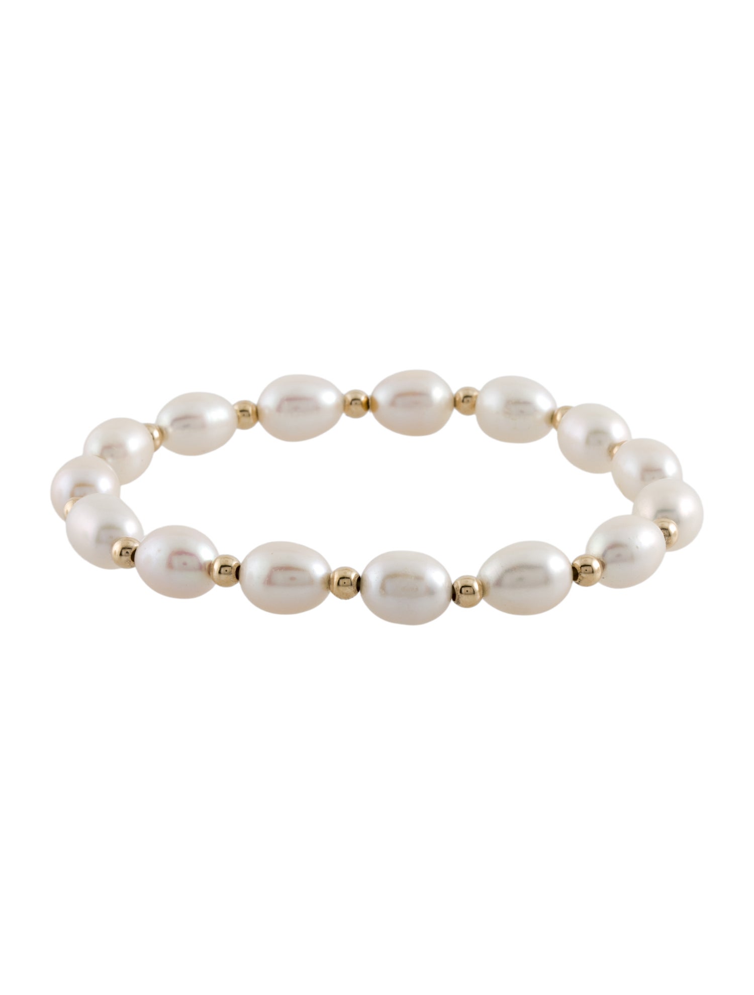 Bracelet 14K Pearl Stretch