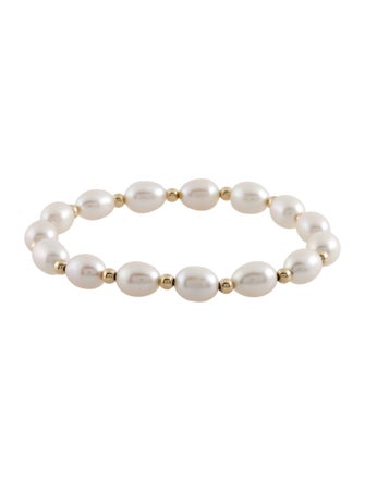 Bracelet 14K Pearl Stretch Bracelet