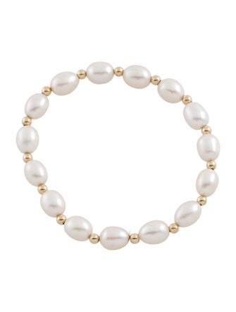 Bracelet 14K Pearl Stretch Bracelet