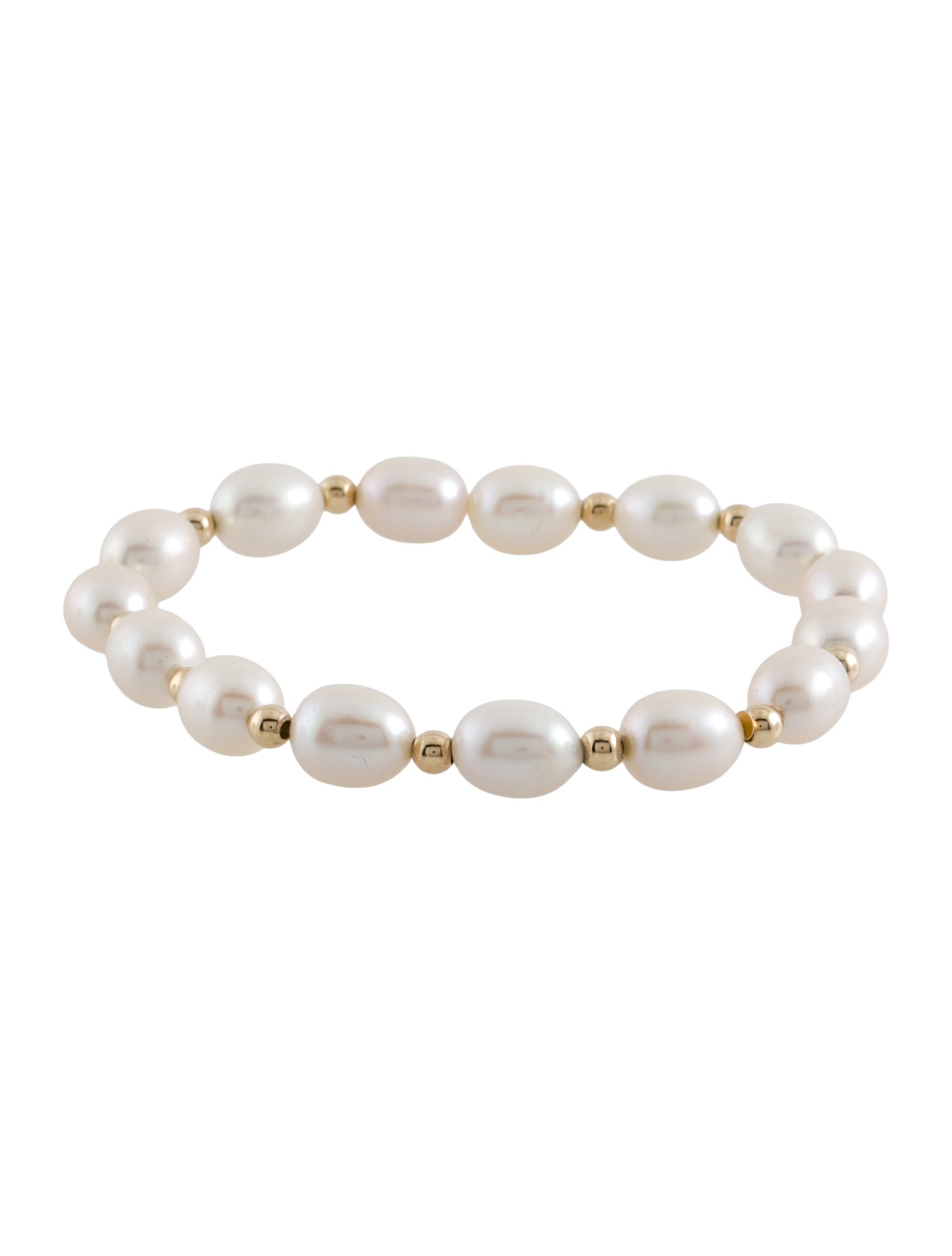 Bracelet 14K Pearl Stretch