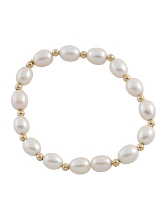 Bracelet 14K Pearl Stretch Bracelet