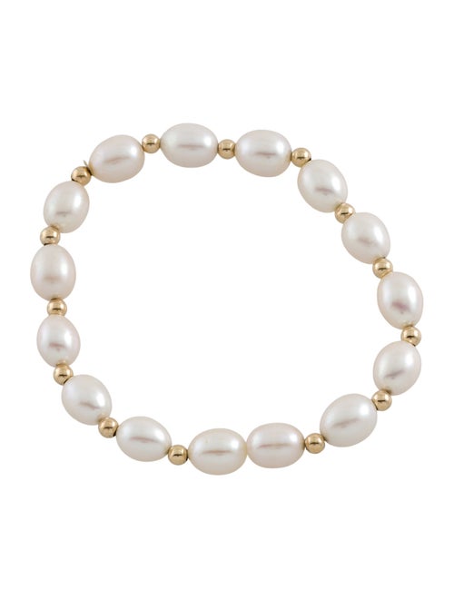 Bracelet 14K Pearl Stretch Bracelet