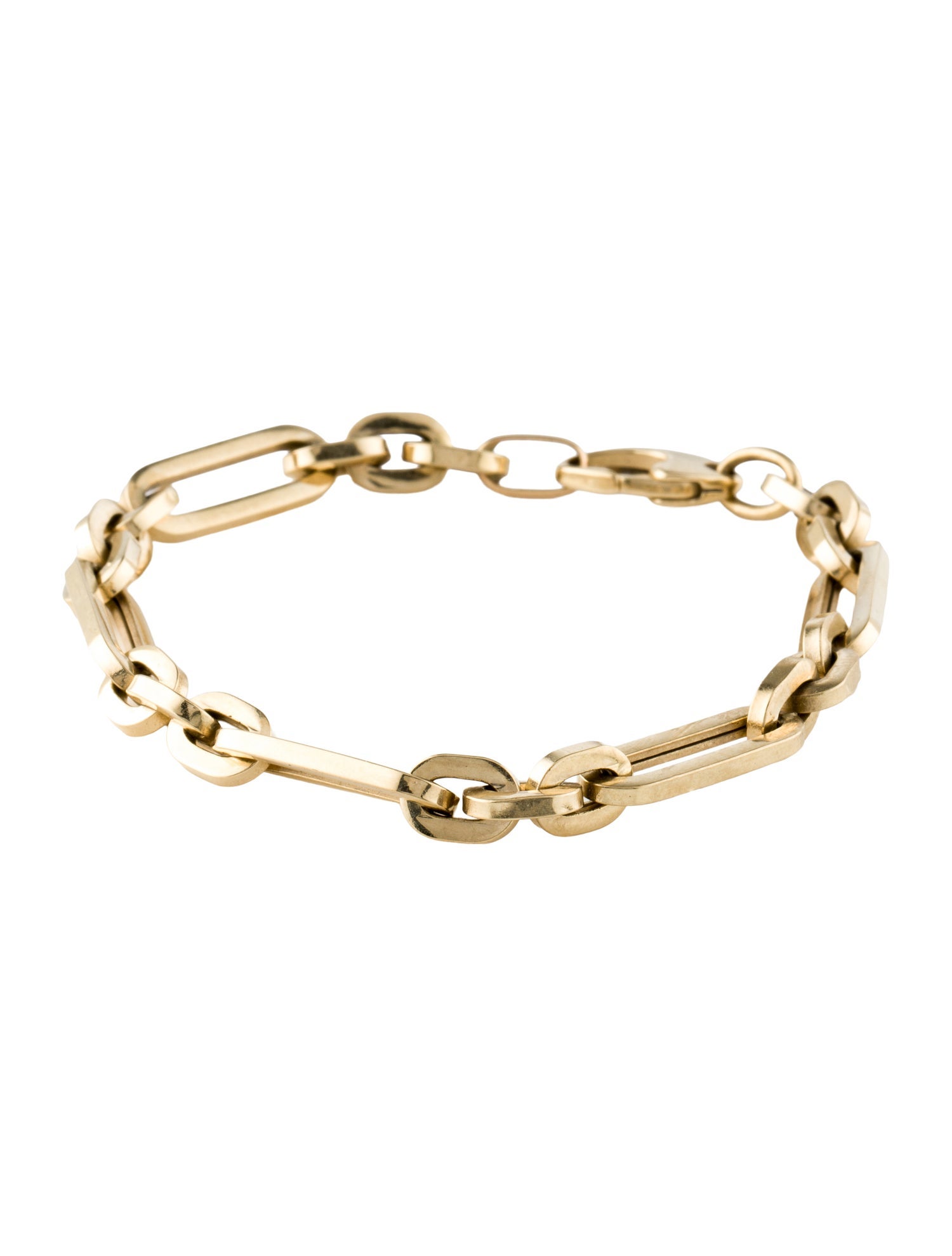 Bracelet 14K Mixed Link