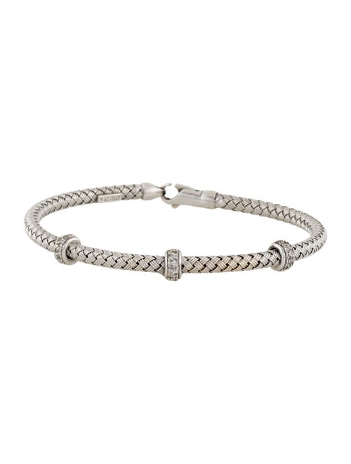 Bracelet 14K Diamond Station Bracelet