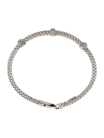 Bracelet 14K Diamond Station Bracelet
