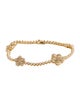 Bracelet 14K 2.52ctw Diamond Floral Link Bracelet