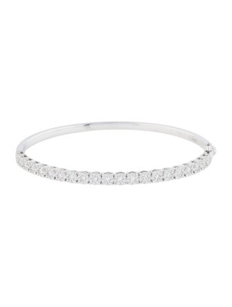 Bracelet 14K 1.50ctw Diamond Hinged Bangle