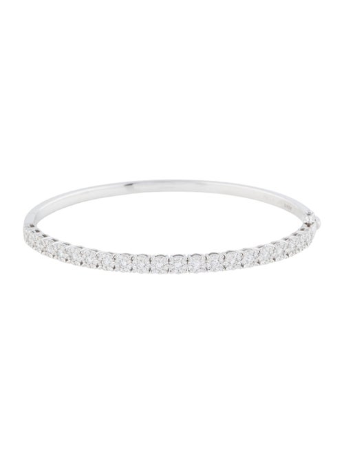 Bracelet 14K 1.50ctw Diamond Hinged Bangle
