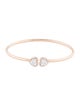 Bracelet 14K Diamond Flex Cuff Bangle