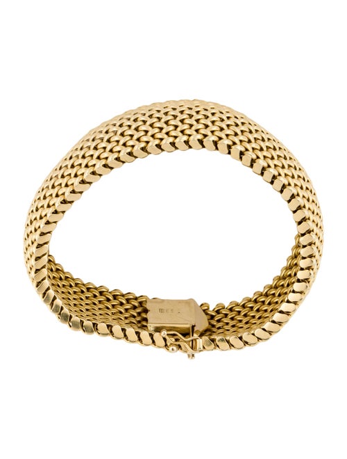 Bracelet 14K Woven Link Bracelet