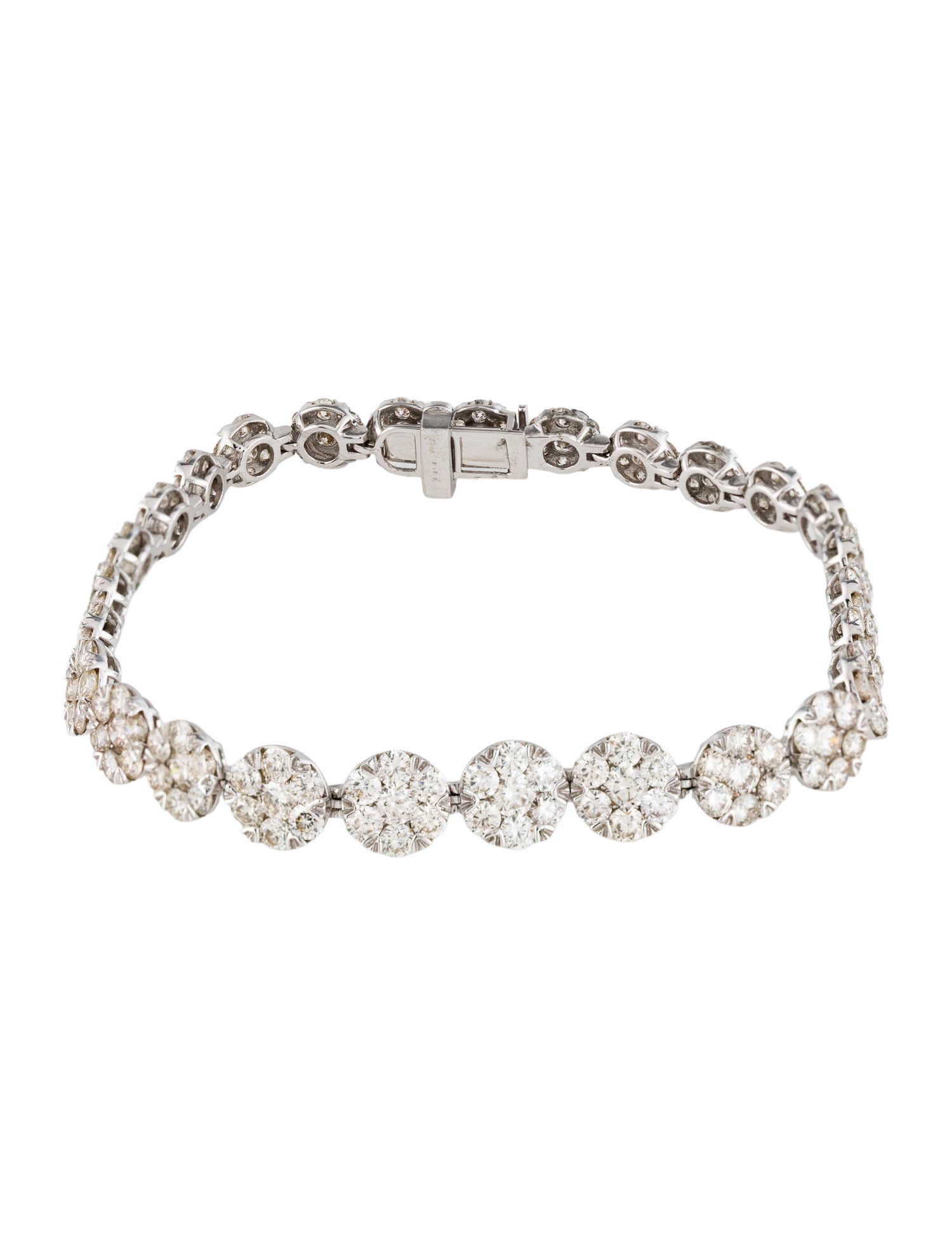 Bracelet 18K 11.30ctw Diamond Link