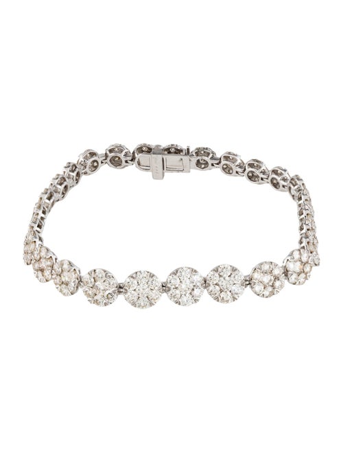 Bracelet 18K 11.30ctw Diamond Link Bracelet