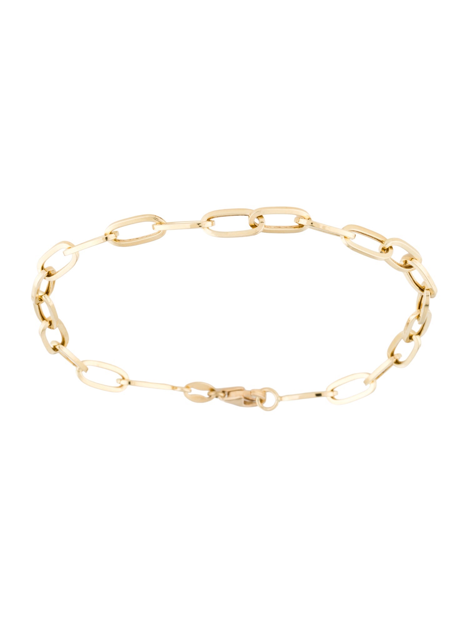Bracelet 14K Paperclip Link Bracelet