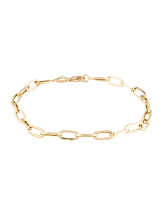 Bracelet 14K Paperclip Link Bracelet