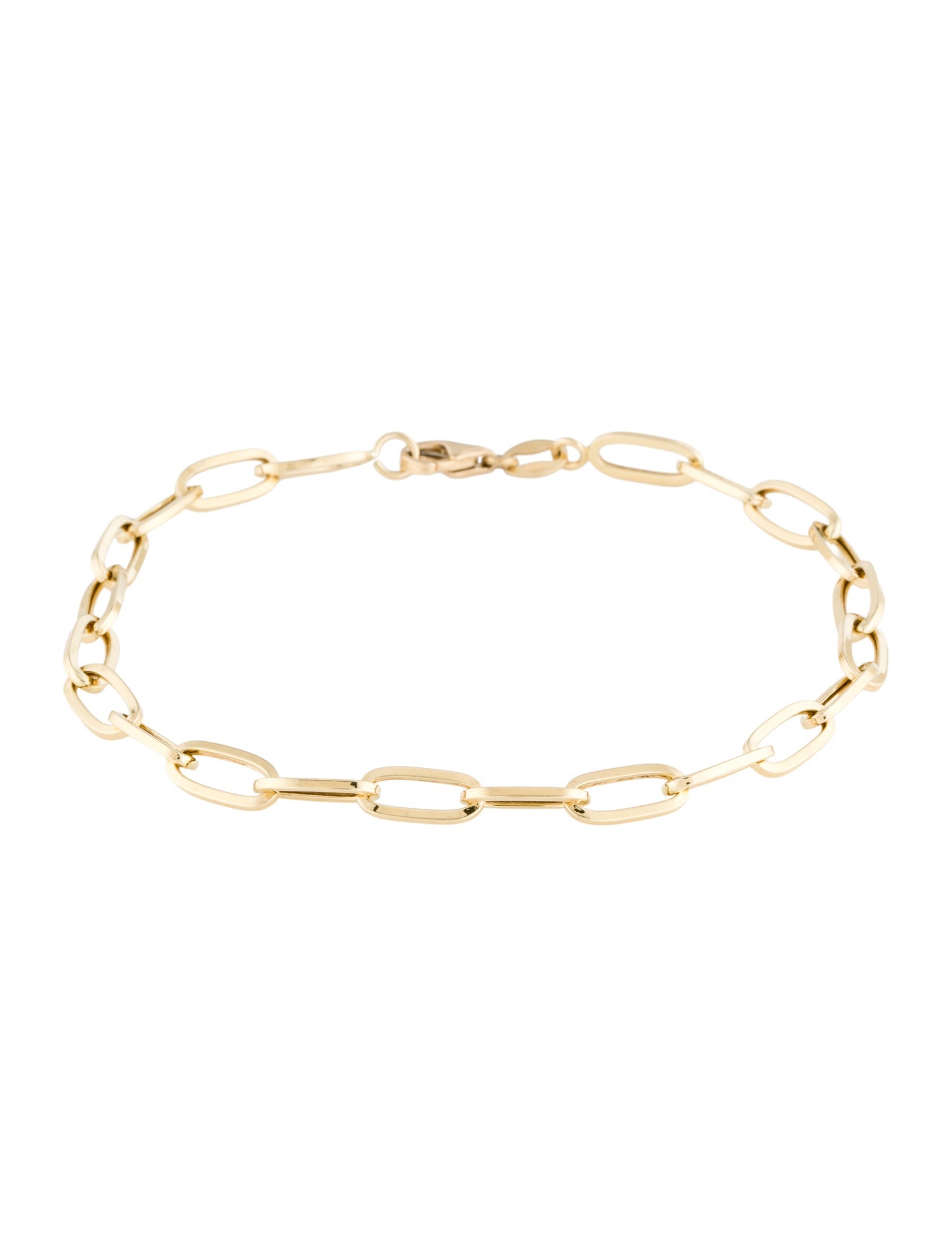 Bracelet 14K Paperclip Link Bracelet