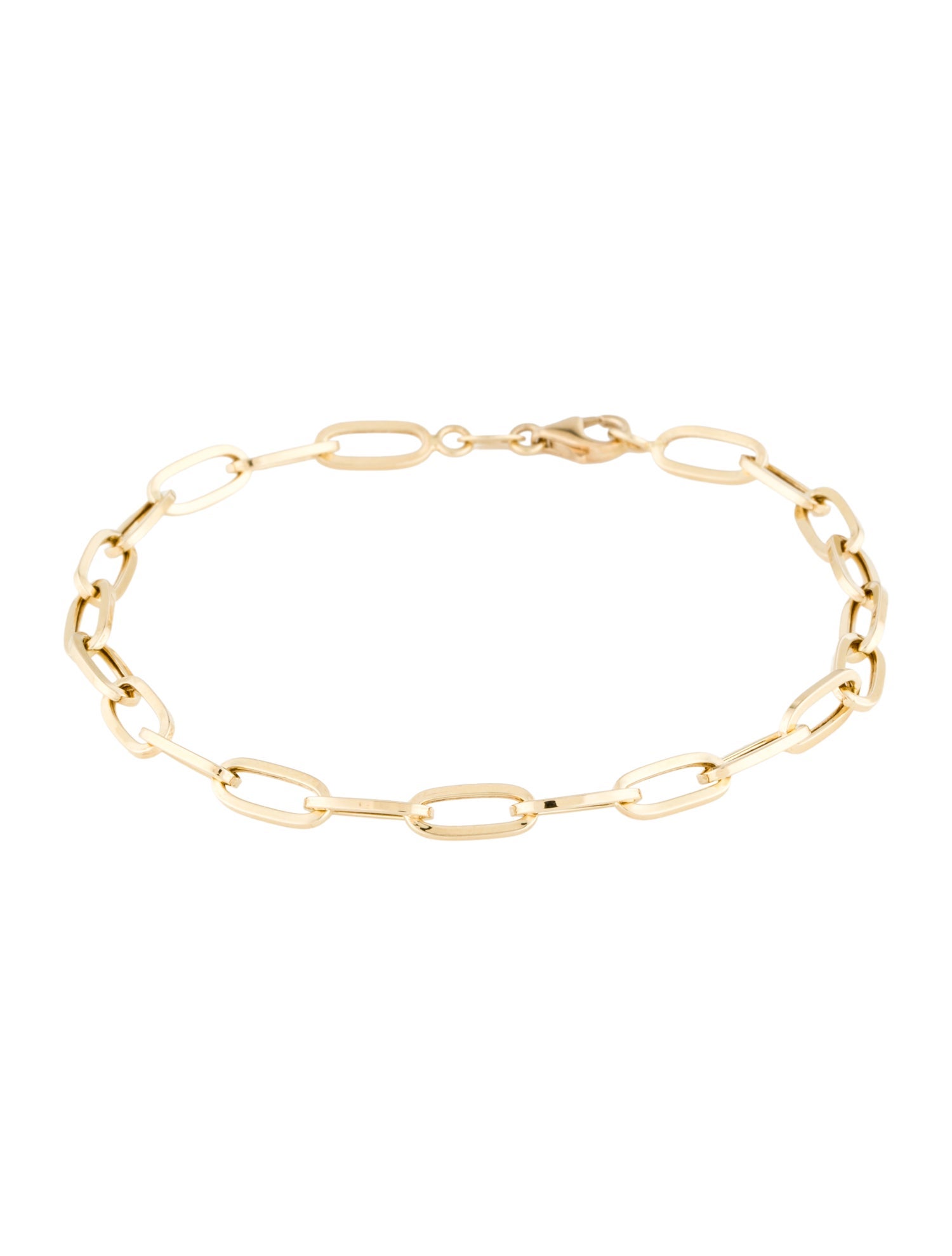 Bracelet 14K Paperclip Link Bracelet