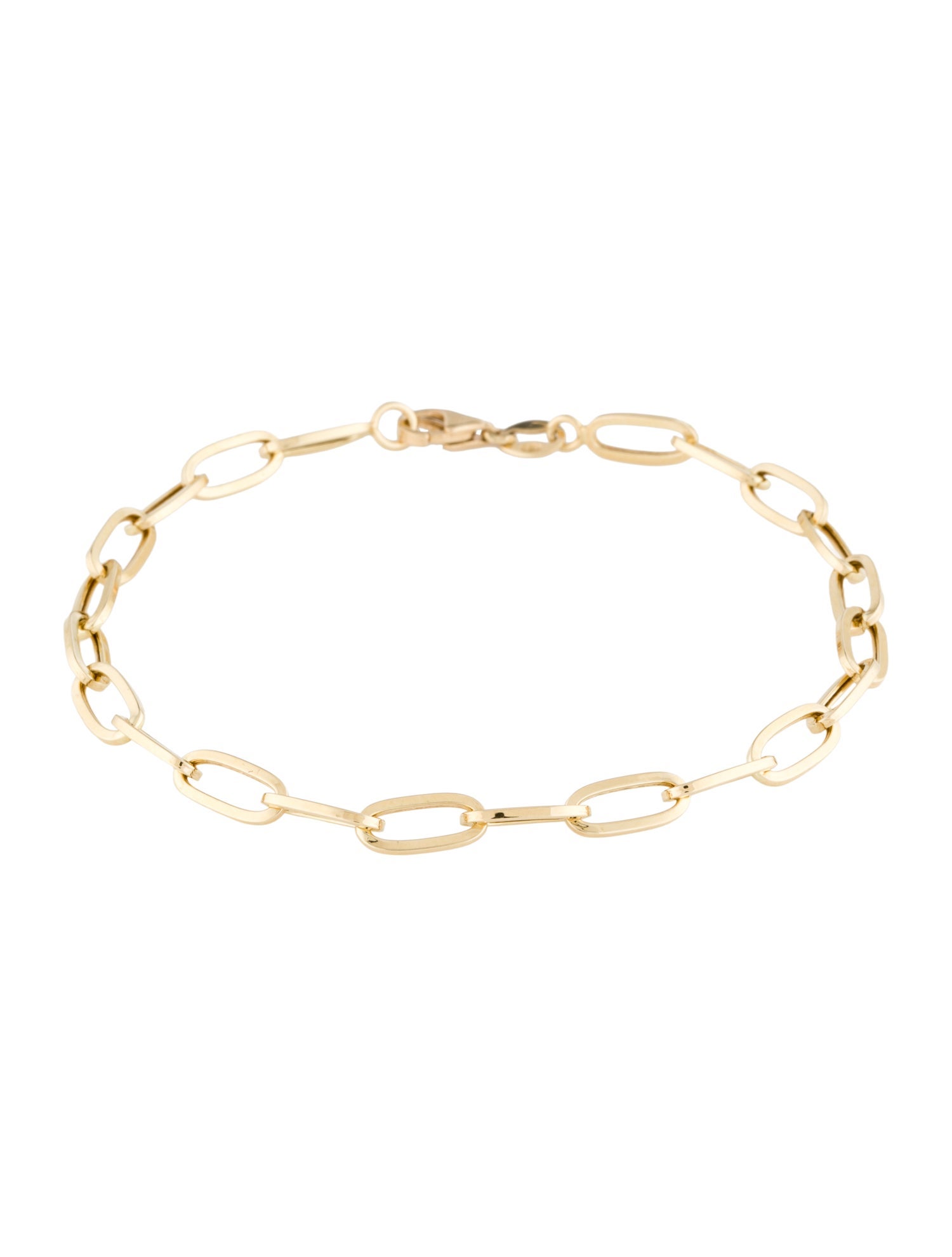 Bracelet 14K Paperclip Link Bracelet