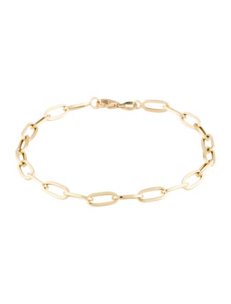Bracelet 14K Paperclip Link Bracelet
