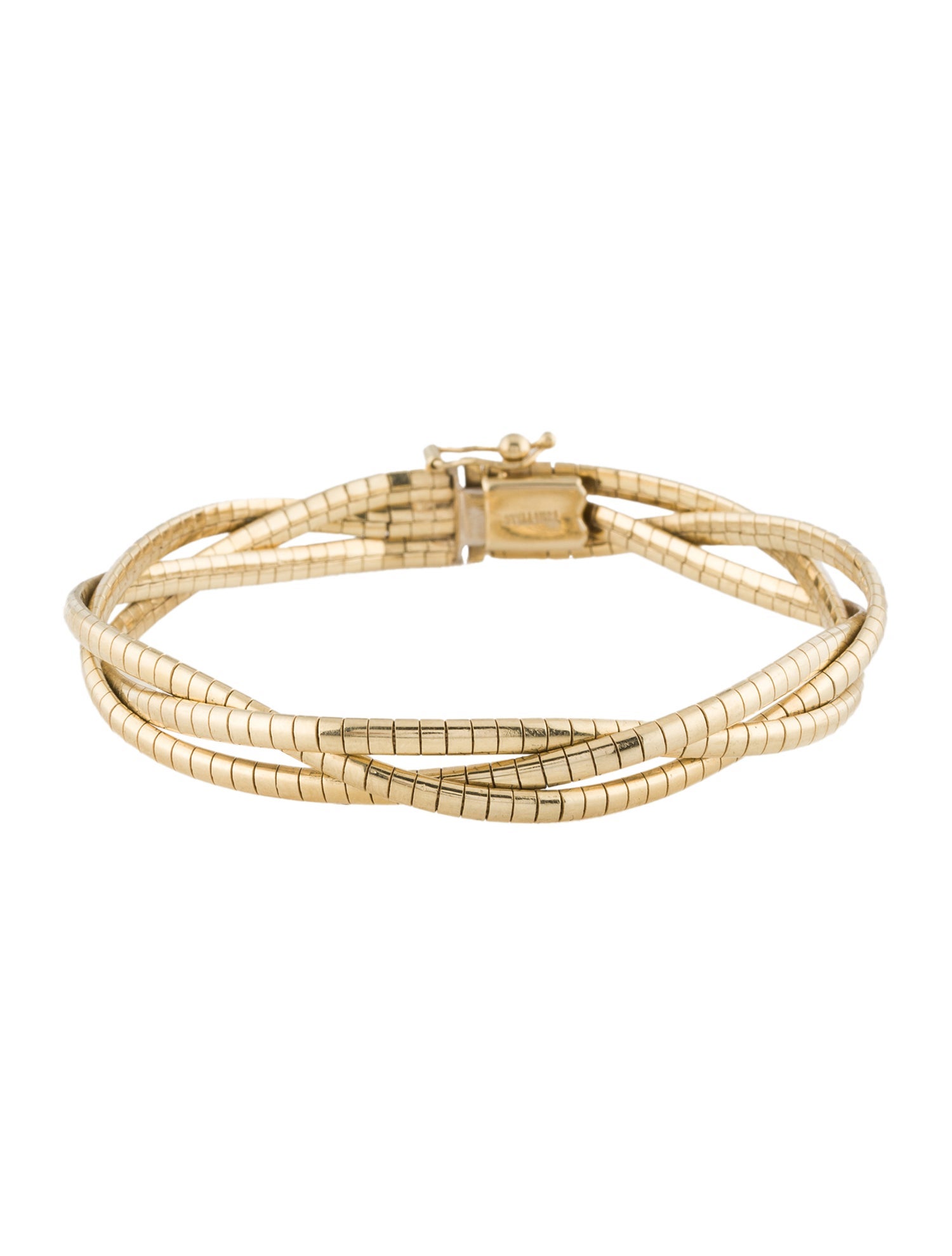 Bracelet 14K Flex Twist Hinged