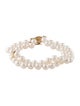 Bracelet 14K Pearl Double-Strand Bracelet
