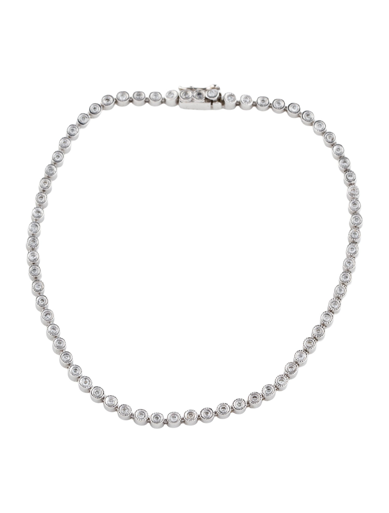 Bracelet 14K Diamond Link Bracelet