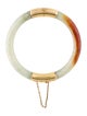 Bracelet 14K Jadeite Hinged Bangle Bracelet