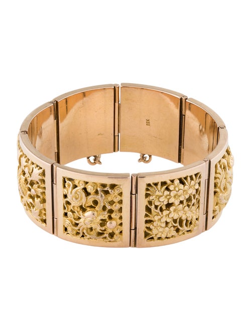 Bracelet Engraved Link Bracelet